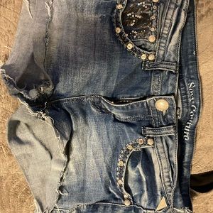 Jean shorts